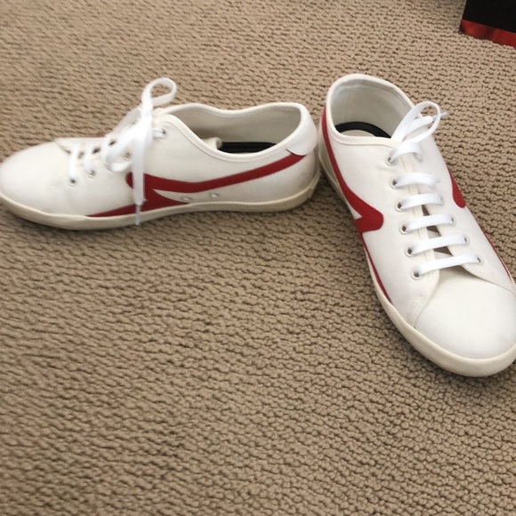 Rag & Bone Court Low Leather & Canvas Sneaker 39.5 - Picture 5 of 8